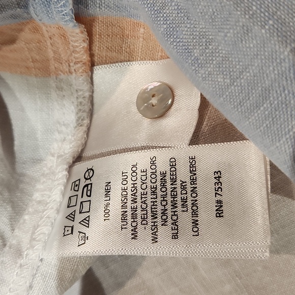 Cynthia Rowley 100% linen dress - Picture 7 of 7